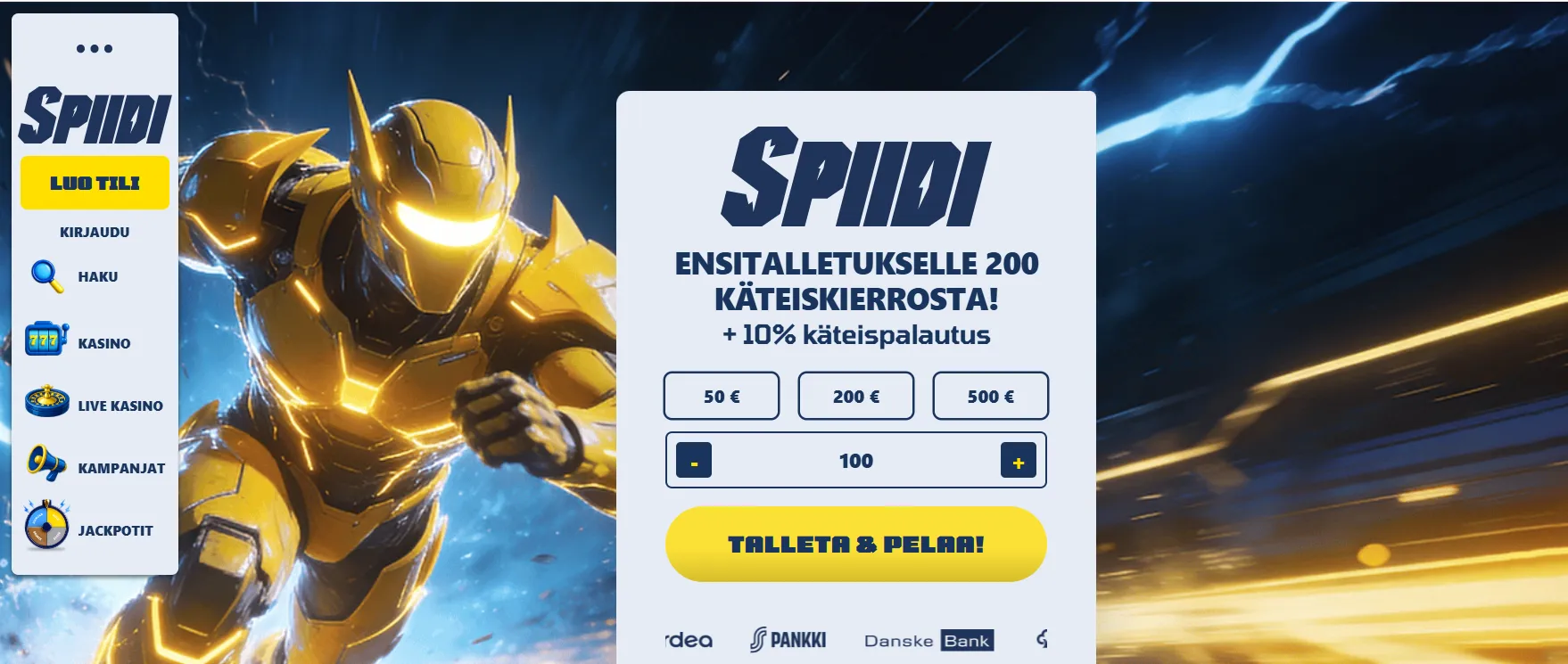 Spiidi casino